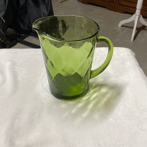 Green Vintage Pitcher